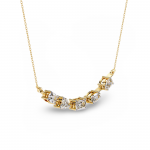 Zeena Lab Grown Diamond Solitaire Necklace
