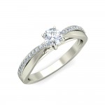 Dianne Diamond Solitaire Engagement Ring