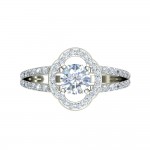 Venice Lab Diamond Solitaire Engagement Ring