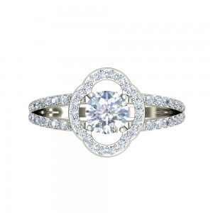 Venice Lab Diamond Solitaire Engagement Ring