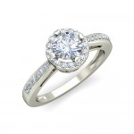 Glory Lab Grown diamond Engagement Ring in Gold