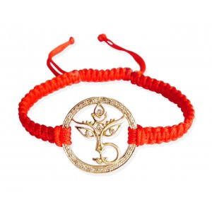 Maa Durga Gold Bracelet