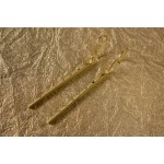 Gold Earring Flutes