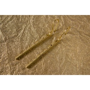 Gold Earring Flutes