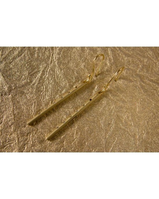 Gold Earring Flutes