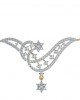 Dainty Diamond Mangalsutra in Gold