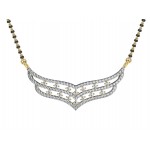 Diamond Mangalsutra in Gold