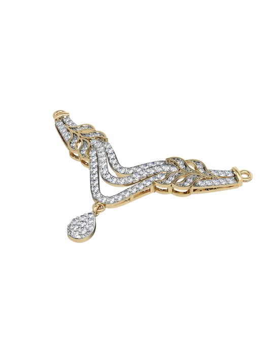 Diamond Mangalsutra Pendant