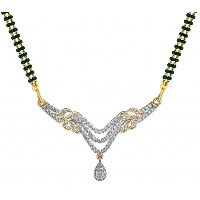 Diamond Mangalsutra Pendant