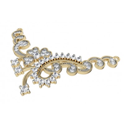 Floral Design Diamond Mangalsutra