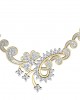 Floral Design Diamond Mangalsutra