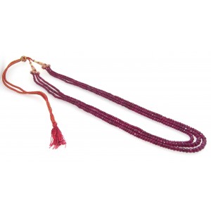 Ruby Beads Necklace