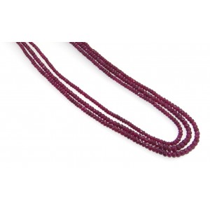 Ruby Beads Necklace