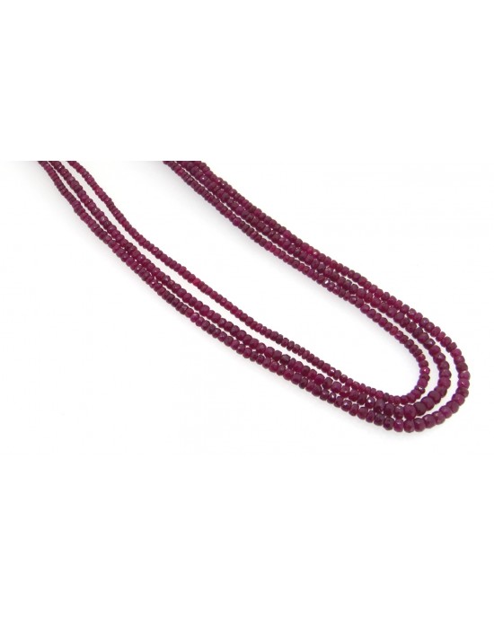 Ruby Beads Necklace