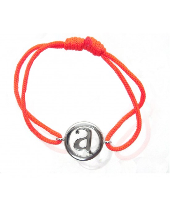 Alphabets Bracelet in Silver (A-Z)