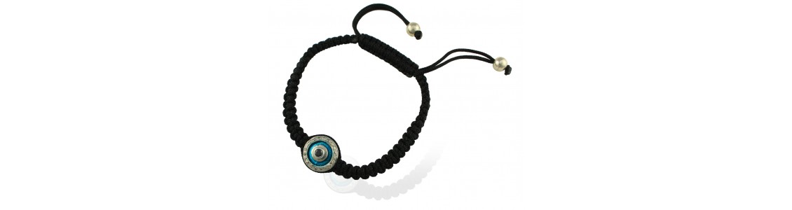 Yin Yang , Peace Sign and Cross bracelets