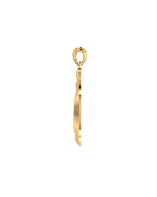 Stylish Om Gold Pendant