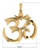 Stylish Om Gold Pendant