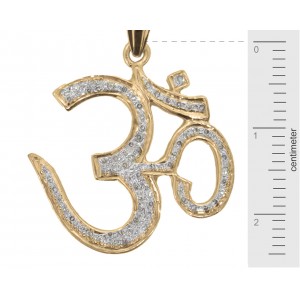 Vibrant Om Pendant 