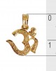 Delicate Om Diamond Pendant