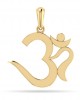 Elegant Om Gold Pendant