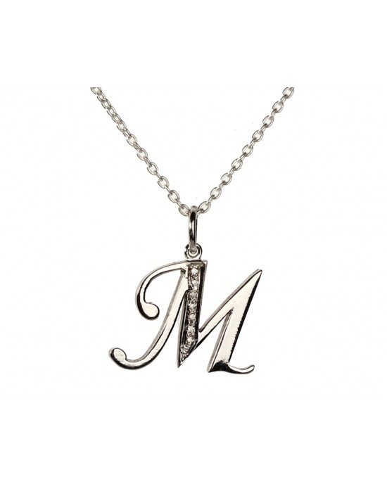 Delight Jewelry Goldtone Capital Letter - M - Pebble India | Ubuy