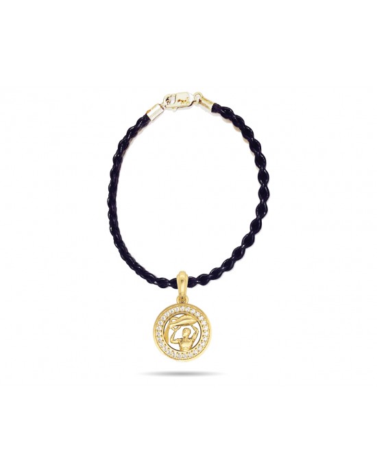 Aquarius Charm in Gold