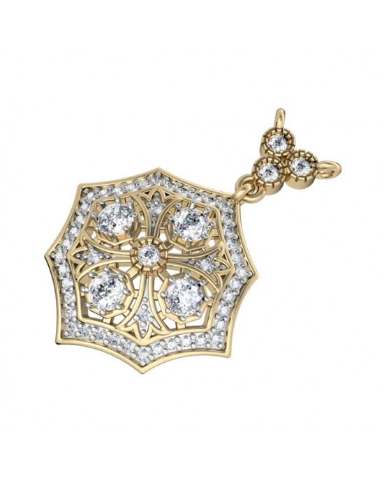 Charming Diamond Pendant