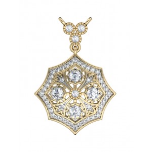 Charming Diamond Pendant