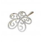 Ethereal Design Diamond Pendant