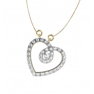 Gold Heart Necklace