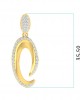 Eeva Diamond Pendant in Gold