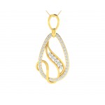Lyra Diamond Pendant