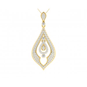 Nomi Diamond Pendant in Gold