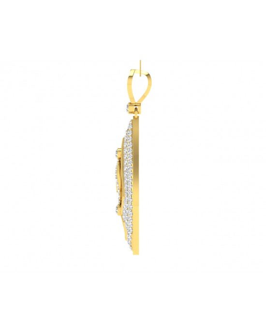 Nomi Diamond Pendant in Gold