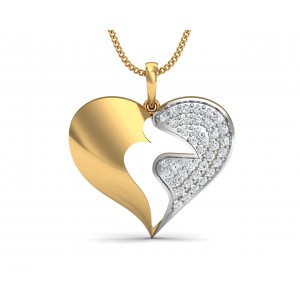 Pana  Diamond Heart  Pendant 