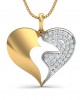 Pana  Diamond Heart  Pendant 