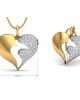 Pana  Diamond Heart  Pendant 