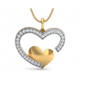 Fiona Diamond Heart  Pendant