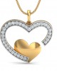 Fiona Diamond Heart  Pendant