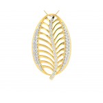 Perry Diamond Pendant in Gold