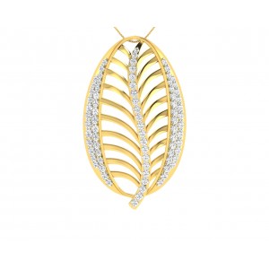 Perry Diamond Pendant in Gold