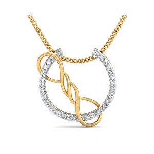 Tanya Diamond  Pendant in Gold