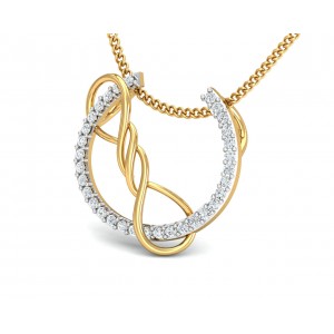 Tanya Diamond  Pendant in Gold