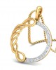 Irene Diamond Pendant in Gold