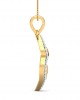 Ella Diamond Pendant in Gold