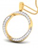 Genice Round Brilliant diamond Pendant in 18k gold 