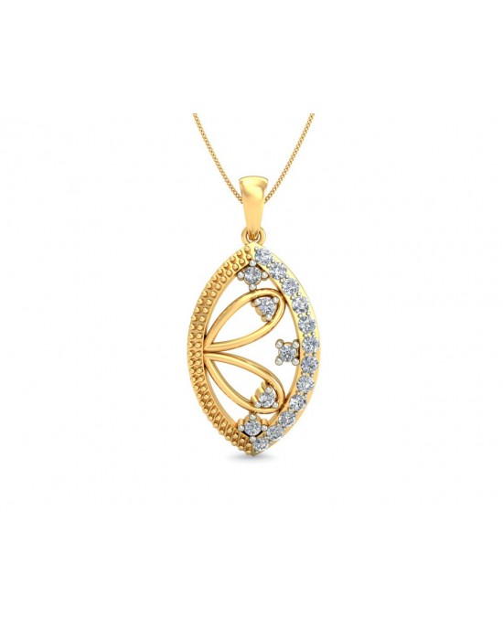 Tara Diamond Pendant In Gold 