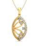 Tara Diamond Pendant In Gold 