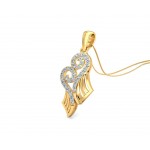 Sana Diamond Pendant in gold